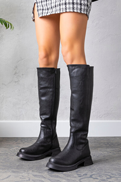 Golder 1. حذاء بكعب نسائي من الدرجة - جلد صناعي، ريش تايلاندي، Leo2651