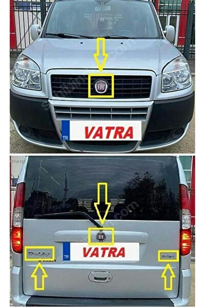 EDEXPORT Doblo 1.3 Multijet Dynamic 2006-2012 DOBLO Multijet Mavi "j" Bagaj Y...