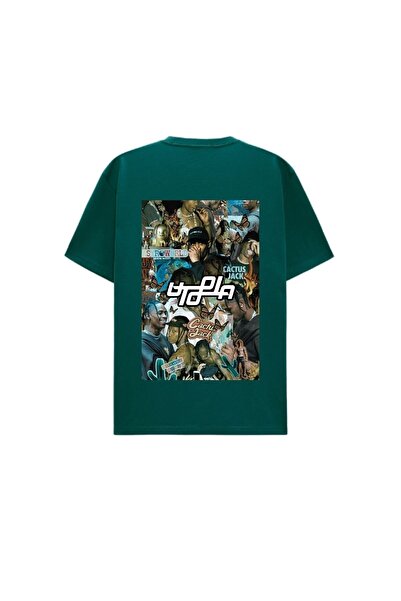 CC STORE Tricou negru Travis Scott Live From Utopia