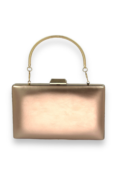 Generic Brand 2026 New Season Rose Gold Volume Leather Matte Leather Metal St...