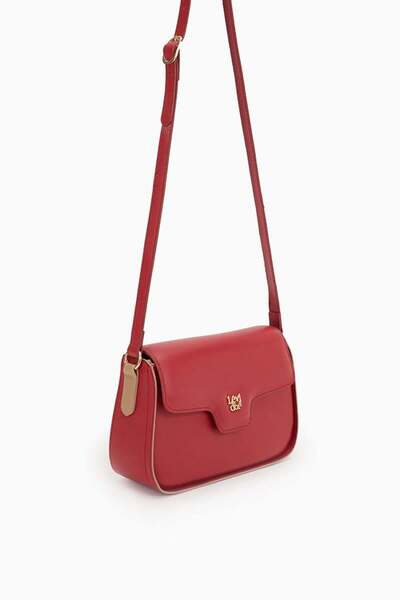 Levidor Red Adjustable Strap Shoulder Bag