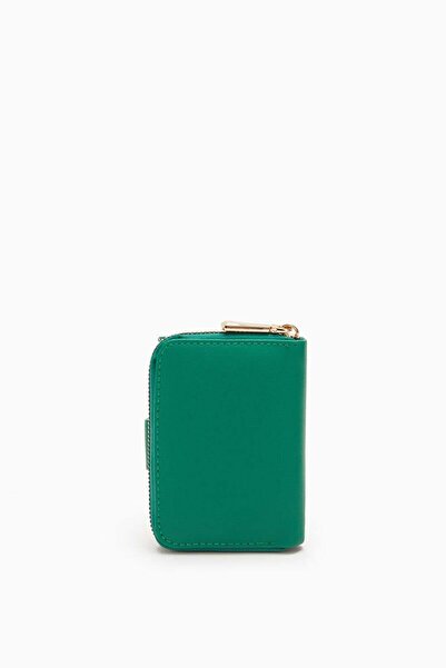Levidor Çimen Yeşili Pıt Kapamalı Cüzdan