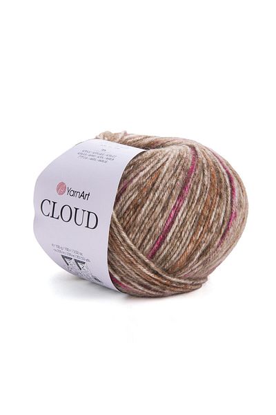 Yarnart Σχοινί πλεξίματος EBRULI Cloud - EBRULI-9203