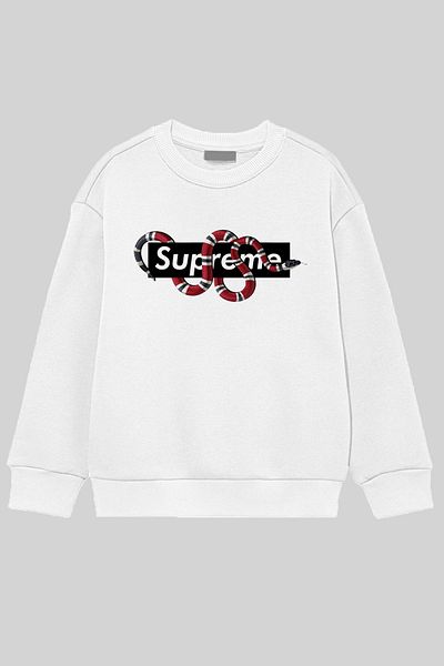 PURE EFFECT Hanorac oversize unisex Snake Snake Logo - Decolteu