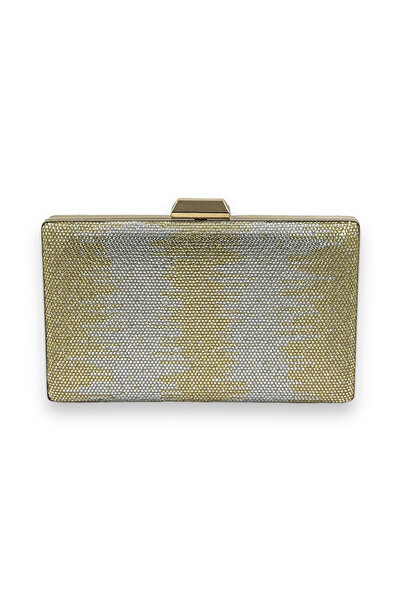 Wedding Fashion Design special, dublu culoare, mâner metalic, piatră de cristal, geantă pentru rochie de seară, nuntă, logodnă, henna, absolvire