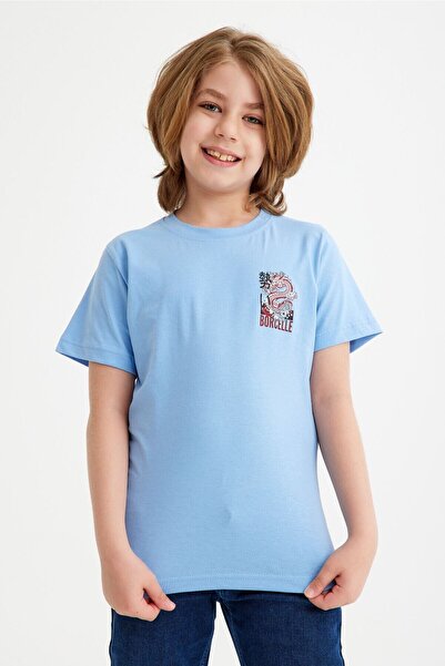 CC STORE Παιδικό μπλουζάκι Dragon Printed για 5-15 ετών