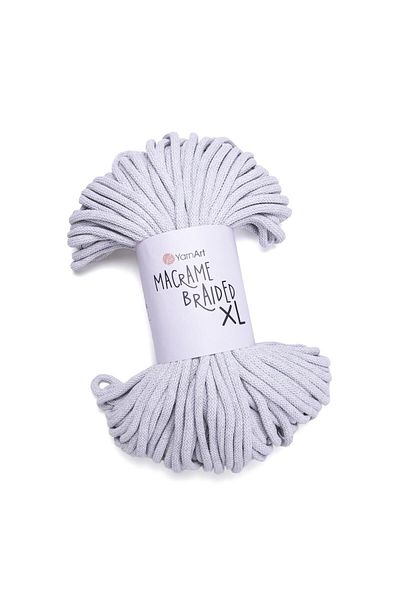 Yarnart XL Macromereme Braided - Κορδόνι Ανοιχτό Γκρι-756