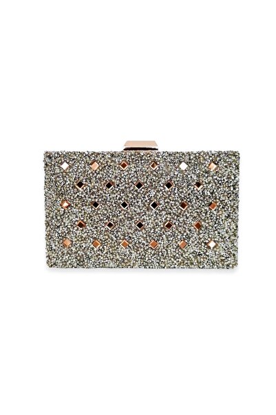 Generic Brand 2026 Collection Light Gold Stone-Embellished Durable Evening Dr...
