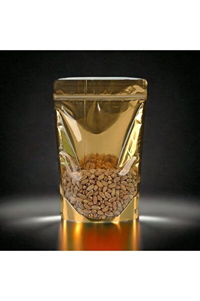 Konak Ambalaj Şeffaf GOLD Metalize Kilitli Doypack 110x185x7 mm 10 lu Paket