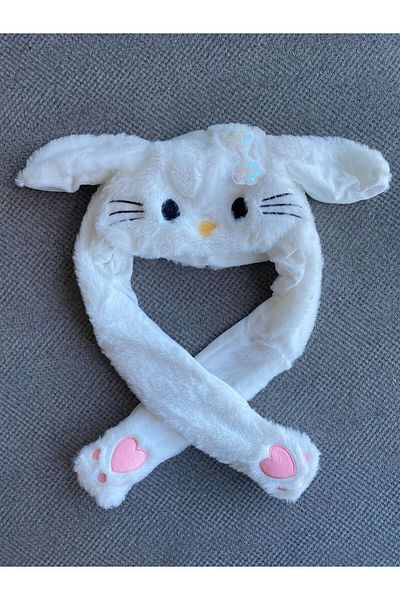 BLA GROUP Cute Cartoon Movie Figured Design Hat with Moving Ears Kuromi̇ Spiderman Hello Kitty Panda