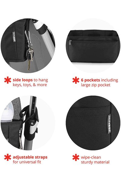 Skip Hop Grab&Go Ultra Car Organizer - Black