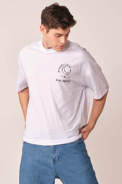 CC STORE T-shirt Vincent Van Gogh με στάμπα Oversize