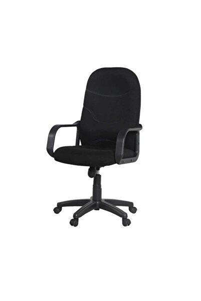 Adore Mobilya Max Classic Kumaş Ofis Koltuğu-siyah 63x108-118x48 Cm (GXYXD)