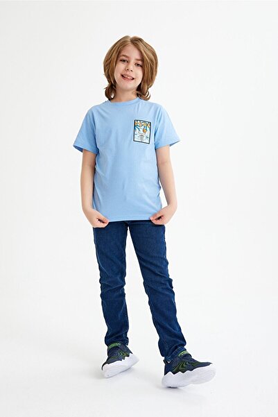 CC STORE Tricou cu imprimeu Dunk pentru copii pentru varsta 5-15 ani