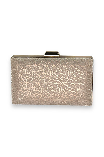 MSglame Βραδινό φόρεμα με μοτίβο λέιζερ - χαρτοφυλάκιο τσάντας για νύχτα, γάμ...