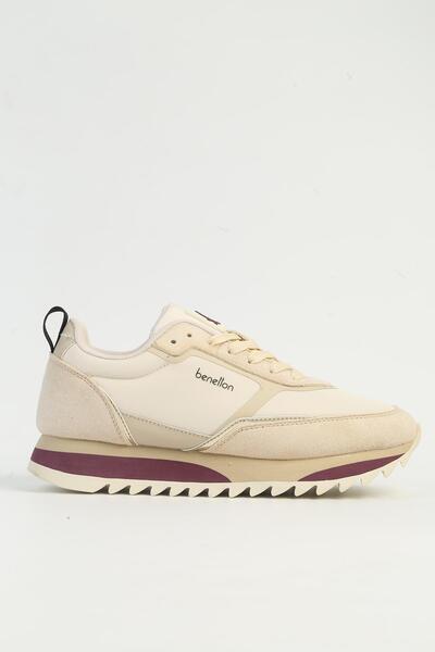 Benetton Women's Beige Sneakers - Imported Bni-11133