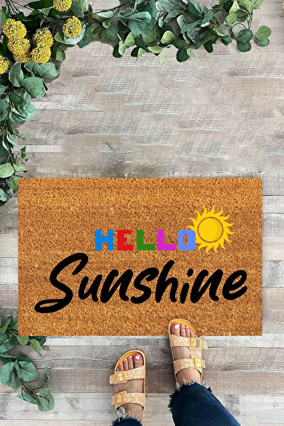 KARMAT Hello Sunshine Sun Interior and Exterior Decorative Door Mat
