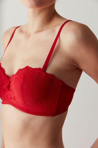 Penti Tango Red Lotus Lace Non-Padded Bra