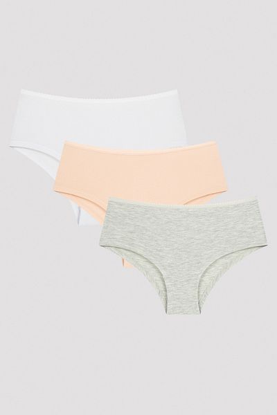 Penti Κοριτσίστικο Soft Basic Hipster εσώρουχο 3 τεμαχίων