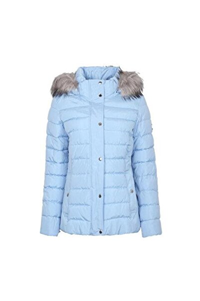 Tommy Hilfiger Kadın Mont Mavi