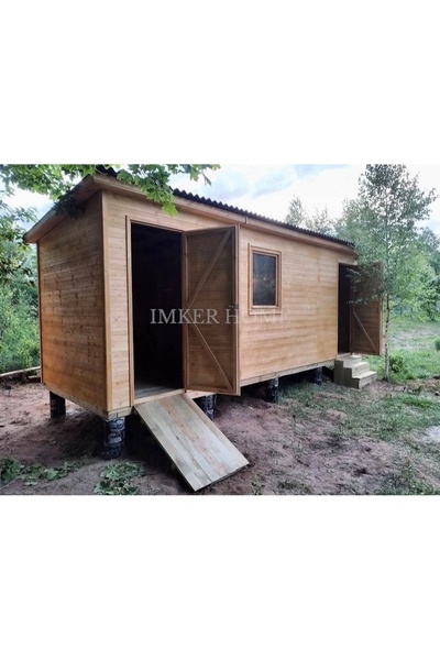 IMKER HOME Bungalov Kulübe Model Ahşap Ev Ahşap Bahçe Düzenleme Ardiyesi Depo...