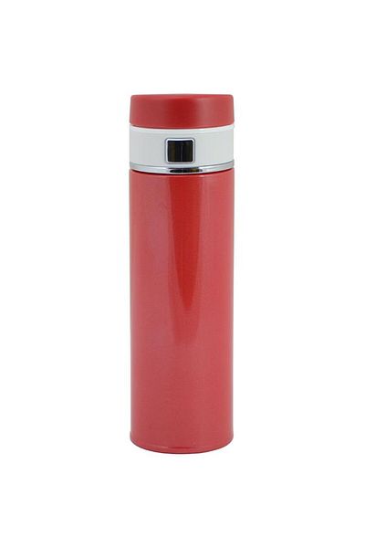 Trendix Red Steel Thermos Flask - Easy Secure Q Est-420-Kı
