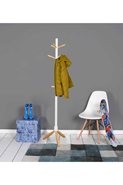 Adore Mobilya Adore Handy Mate Valencia Döner Kollu Masif Askılık Hma-215-bn-1