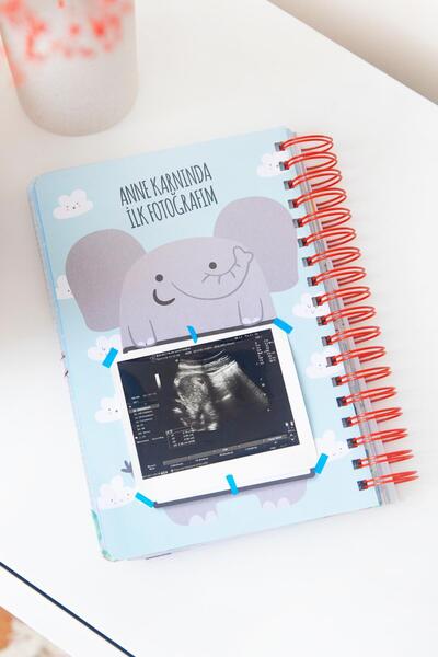 Le Color Bebek Anı Defteri Erkek Stickerlı + Çekim Ve Zeka Kartları Seti