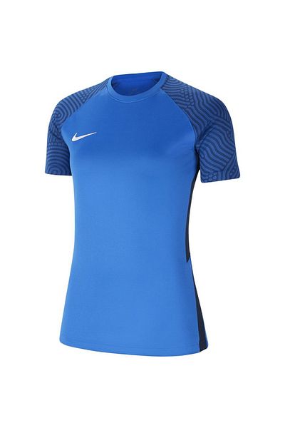 Nike Strike 2 Dri Fit Women's Blue Round Collar Jersey