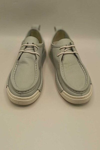 Ametist Emma Mavi Deri Loafer