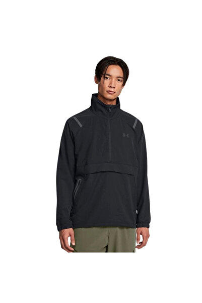 Under Armour Unstoppable Anorak Lc Erkek Siyah Günlük Stil Eşofman Üstü 13893...