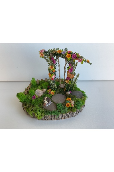 Yakamoz Konsept Maket Teraryum Sukulent Biblo Obje