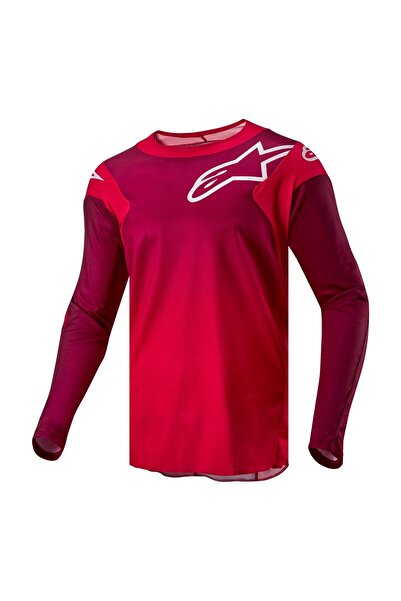 Alpinestars Racer Hoen Kros Motor Jerseyi Kırmızı
