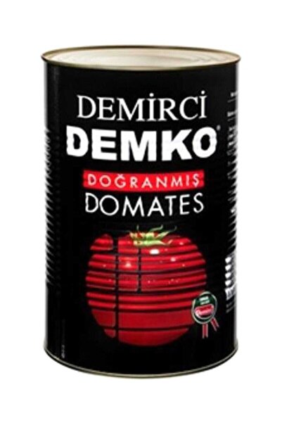 Demko Doğranmış Domates 5 Kg x 6 Adet