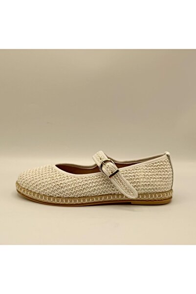 Ametist Lotus Beyaz Babet