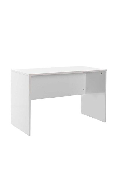 Adore Mobilya New York Çalışma Masası-parlak Lake Beyaz 120x75x60 Cm (GXYXD)