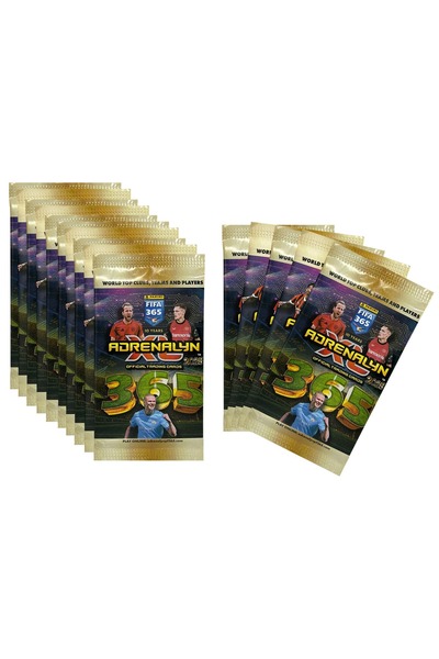 PANİNİ FIFA 365 Adrenalyn  2025 Trading Card 15 PACKS