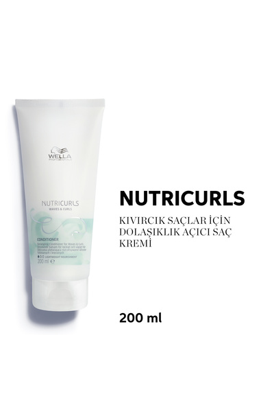 Wella Professionals Nutricurls Bukle Belirginleştirici Saç Kremi 200 ml