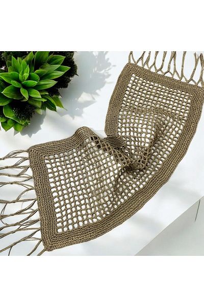 ANJEAHOME Rune Hand Knitted Stain Resistant Runner Decorative Tablecloth (40X105)