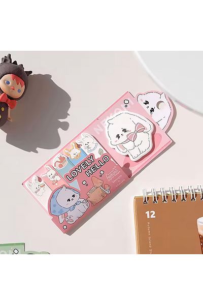 GUGUK Cute Rabbit Sticky Note Set • Index Sticker (Ggk-Ze002)
