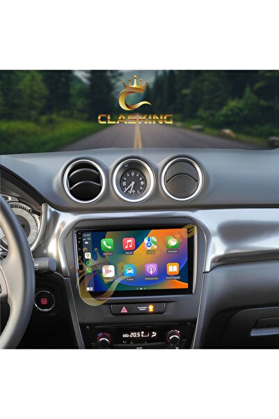 ClasKing SUZUKI VITARA 2016-2023 4 GB RAM 64 GB HAFIZA ANDROID CARPLAY MULTIMEDIA TEYP