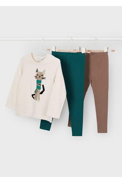 MAYORAL Girl's Tights Set - 3-piece Set 24kmyr4711