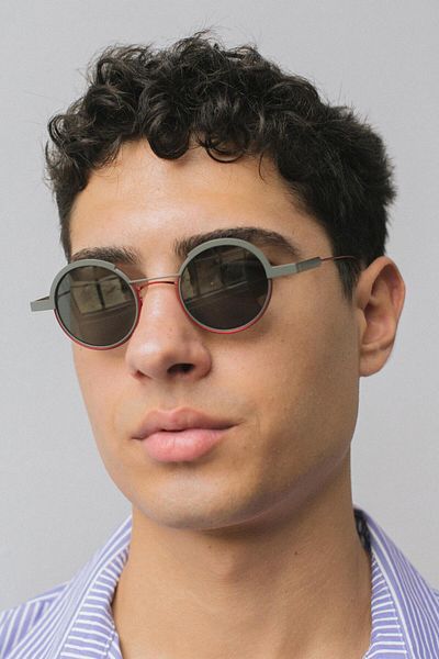 Bilge Karga Bjorn Anthracite Red Black Men's Sunglasses