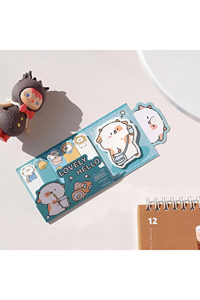 GUGUK Sevimli Köpek Yapışkan Not Seti • Index Sticker (GGK-ZE003)