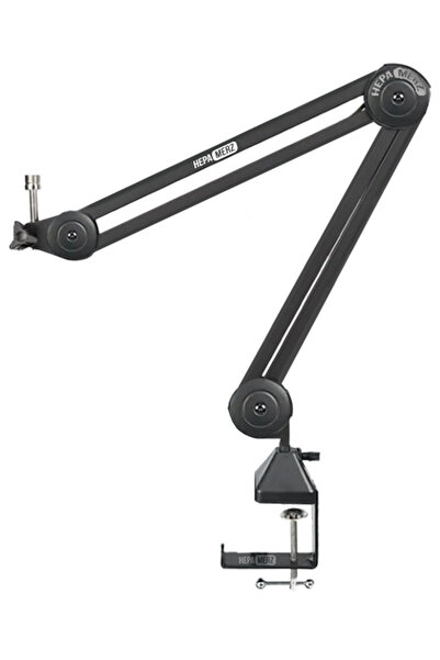 Hepa-Merz Hepa Merz N-PRO33 Yüksek Kaliteli Stüdyo Tipi Masa Mikrofon Standı Sehpası (33x33 cm)