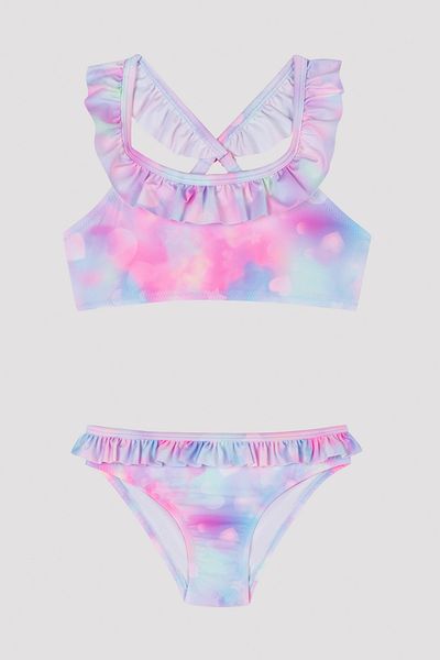 Penti Girl's Shiny Mermaid Bikini Set