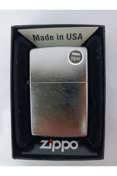 Zippo Regular Street Chrome Orijinal Rüzgar Geçirmez Çakmak