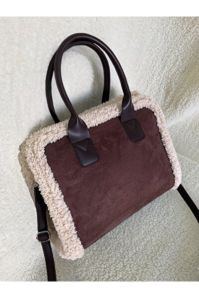 Katusa Τσάντα ώμου καφέ Nubuck Strap