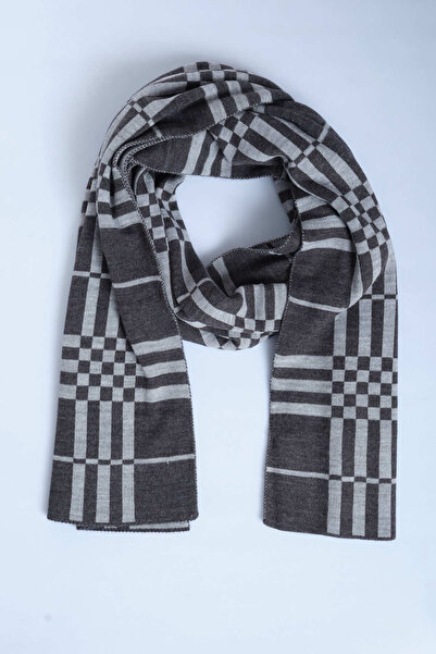 Sebir Moda Πλεκτό κασκόλ με καρό