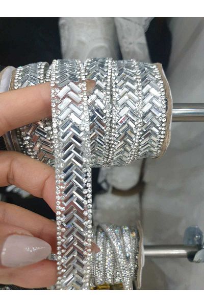 ESRA ŞELEM Silver Color Decorative Iron Strip - Clothing Accessory and Hobby